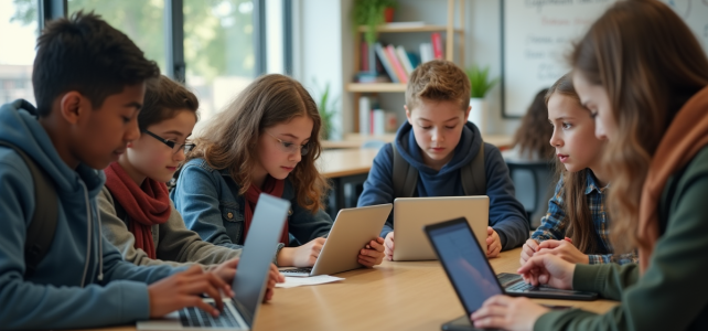 Collèges connectés : les outils numériques au cœur de l’apprentissage Collèges connectés : les outils numériques au cœur de l’apprentissage